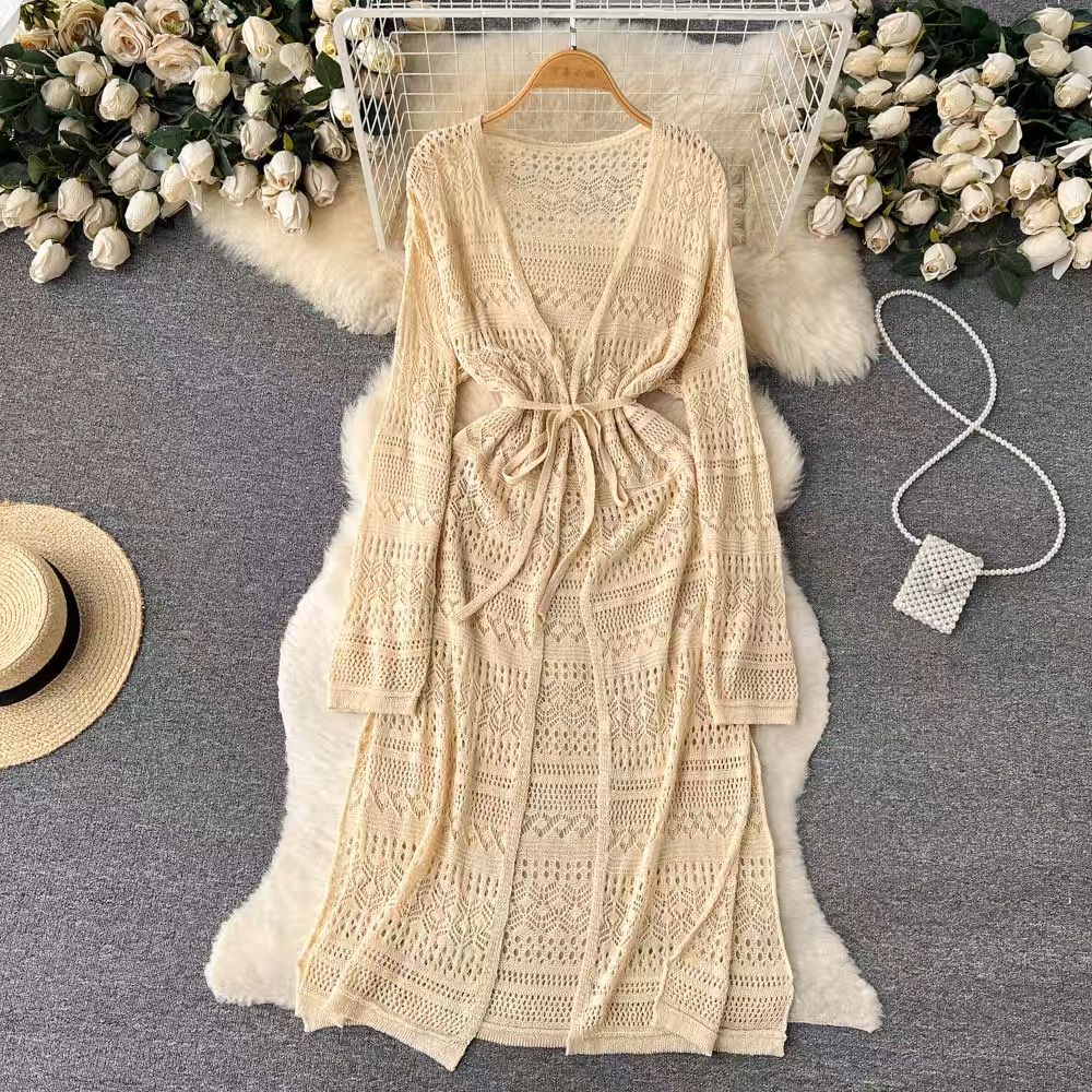 Beach crotchet coverup wrap up KD126 images